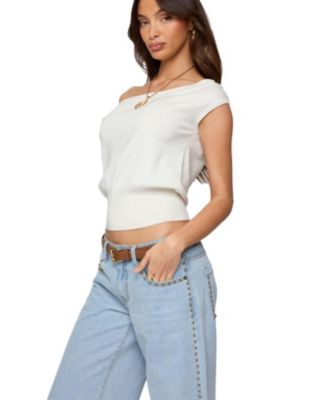 Women's Michaela Off Shoulder Knit Top