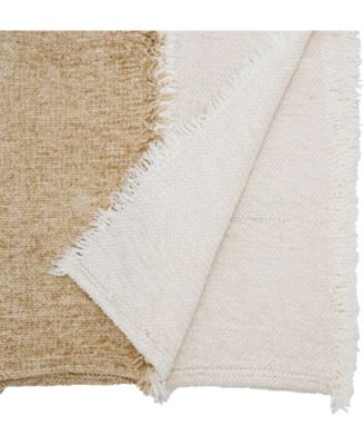 Color Cascade Fringed Table Runner, 16" x 72"