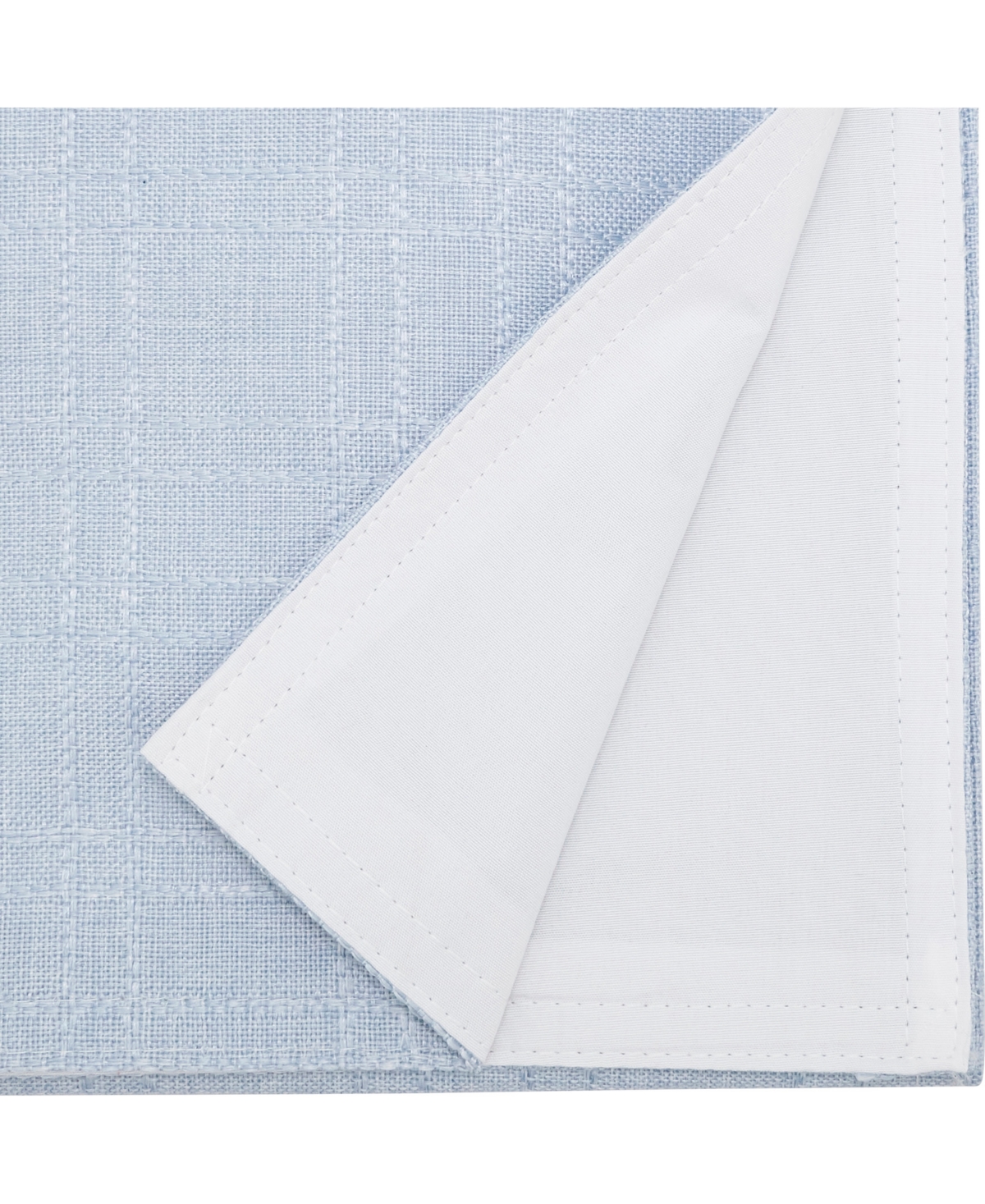 Saro Lifestyle Classic Stitched Plaid Table Runner