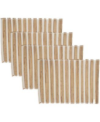 Rustic Weave Hyacinth Placemats, 14" x 20"