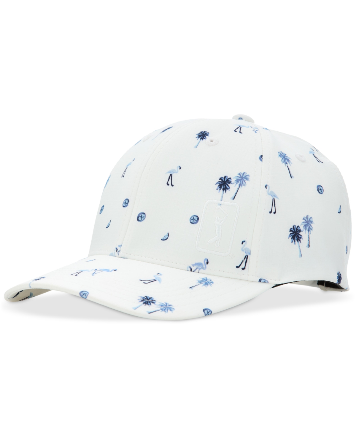 Men's Flamingo Graphic Hat - Bright White