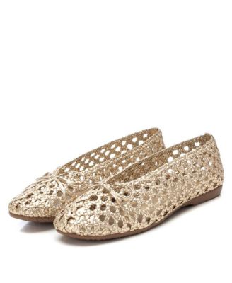 Women's Braided Ballet Flats By XTI