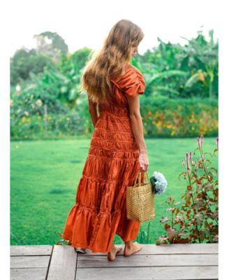 LA TOTE Metallic Bag In Gold