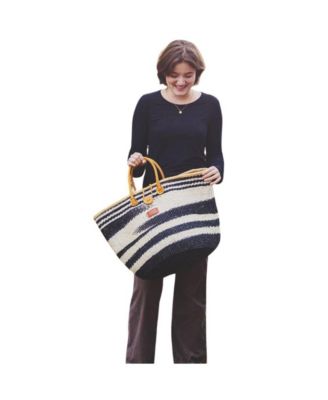 Balance Art Handmade Sisal Straw Basket Tote Bag