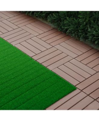 Streamdale Plastic Interlocking Deck Tiles, 44 Pack