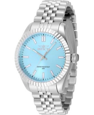 Women's 48907 Specialty Quartz 3 Hand Tiffany Blue Dial Watch