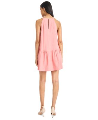 Women's Square-Neck Sleeveless Mini Dress