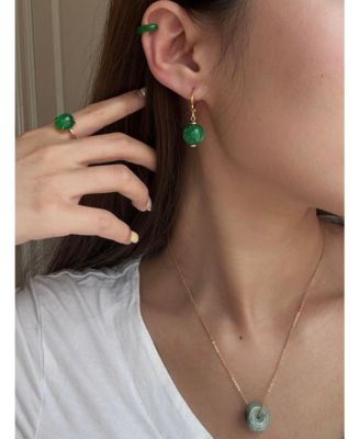 Nadene — Jade drop earrings