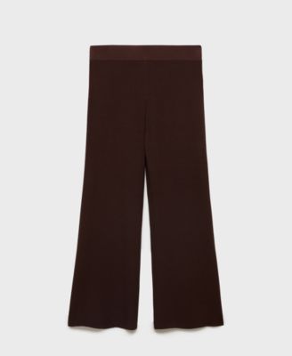 Women's Straight Knitted Pants