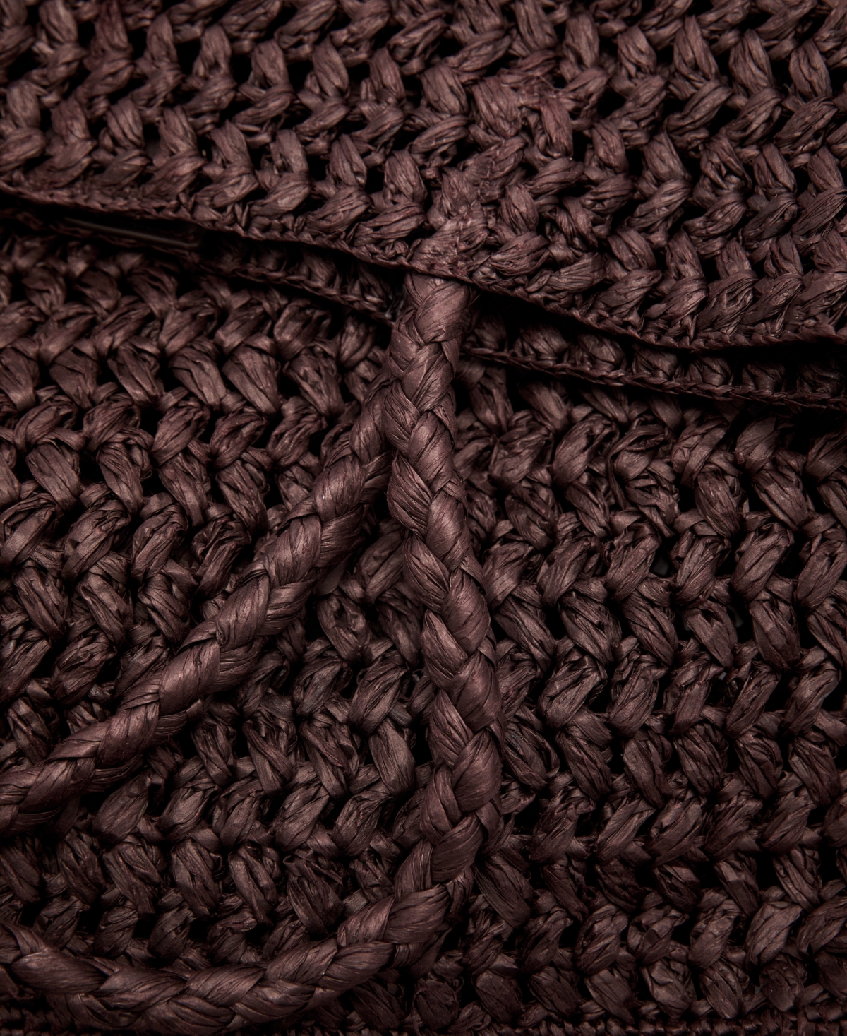 Mango Women's Natural Fiber Maxi Bag