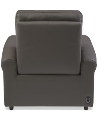 Thandler Leather Power Headrest Recliners, Exclusively at Macy's