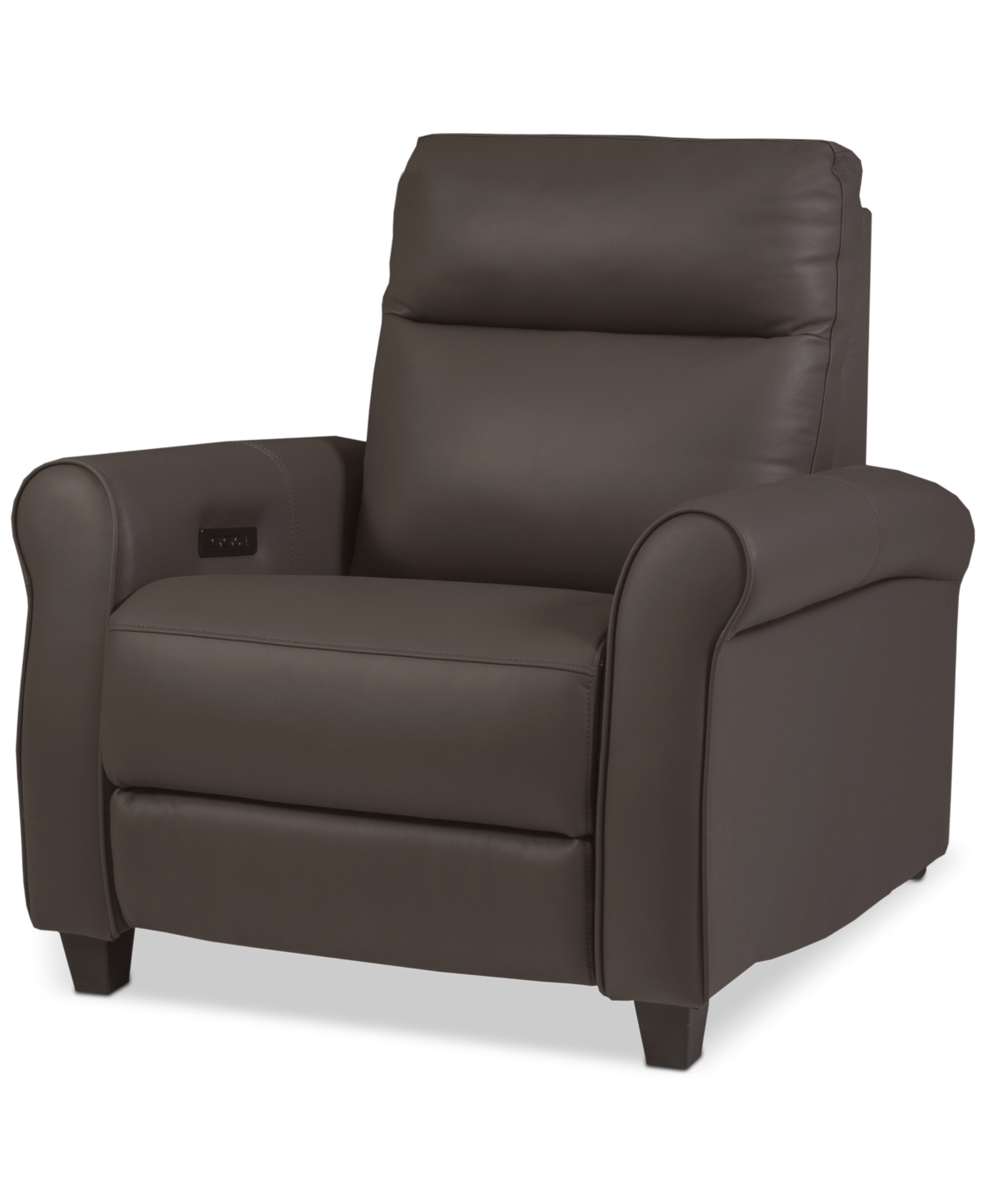 Macy's Thandler Leather Power Headrest Recliners, Exclusively At