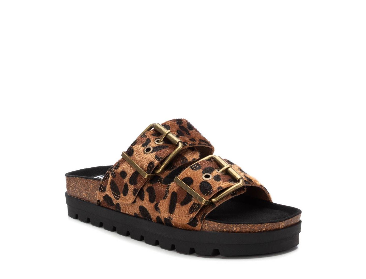Женские сандалии XTI Footbed Sandals Refresh, цвет: Верблюжий — фото 1