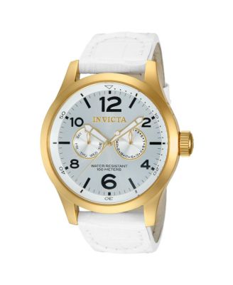 Men's 12174 Specialty Quartz 3 Hand Silver Dial Watch
