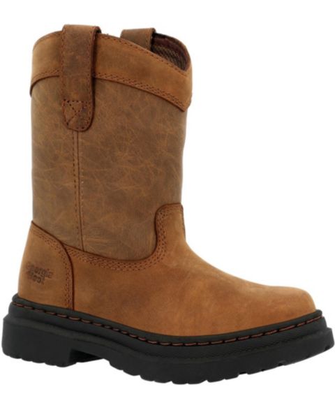 Детские ботинки GEORGIA BOOT Romeo SuperLyte Pull On Boot, цвет: Коричневый