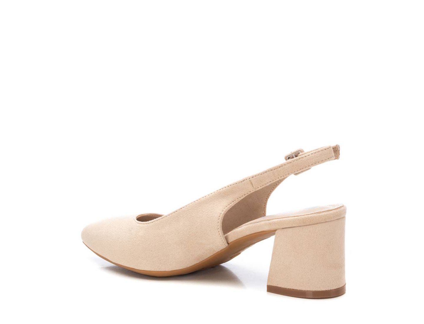 Женские туфли XTI Slingback Pointy Toe Pumps Refresh, цвет: Бежевый — фото 5