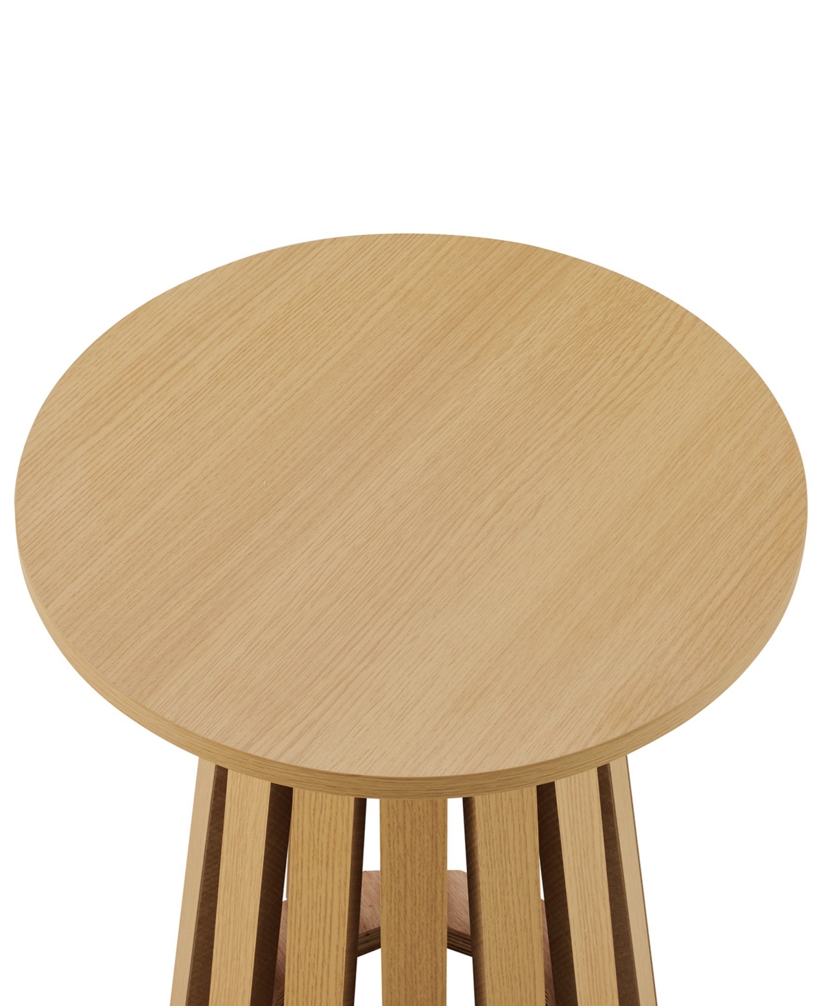 Manhattan Comfort Modern Layla End Table In Brown