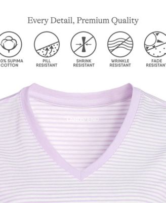 Women's Relaxed Supima Cotton V-Neck T-Shirt