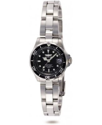 Women's 8939 Pro Diver Quartz 3 Hand Black Dial Watch
