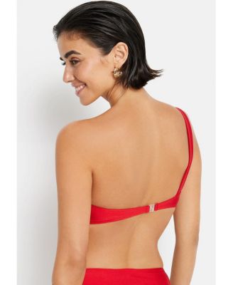 Women's O-Ring Bandeau Bikini Swimsuit Top Bra Sizing