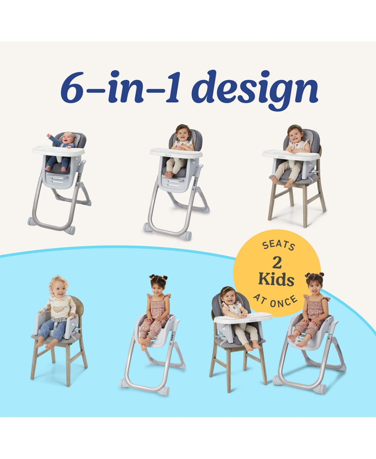 Graco Duodiner Dlx 6-in-1 Highchair