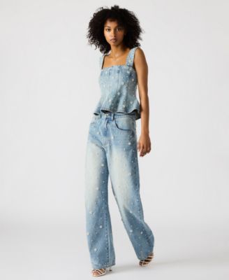 Women's Denim Fianna Barrel-Leg Jeans