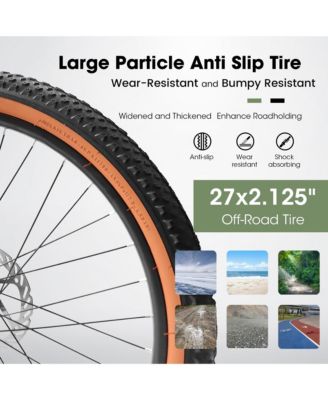 Streamdale 27.5" Mountain Bike with 21-speeds, Disc Brakes & Thumb Shifter