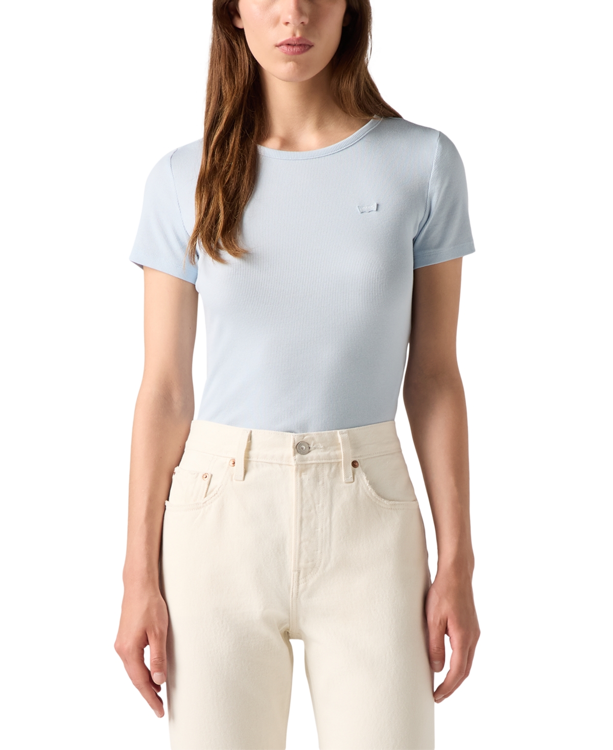 Levi's Women's Hayes Slim-fit Short-sleeve Crewneck Tee