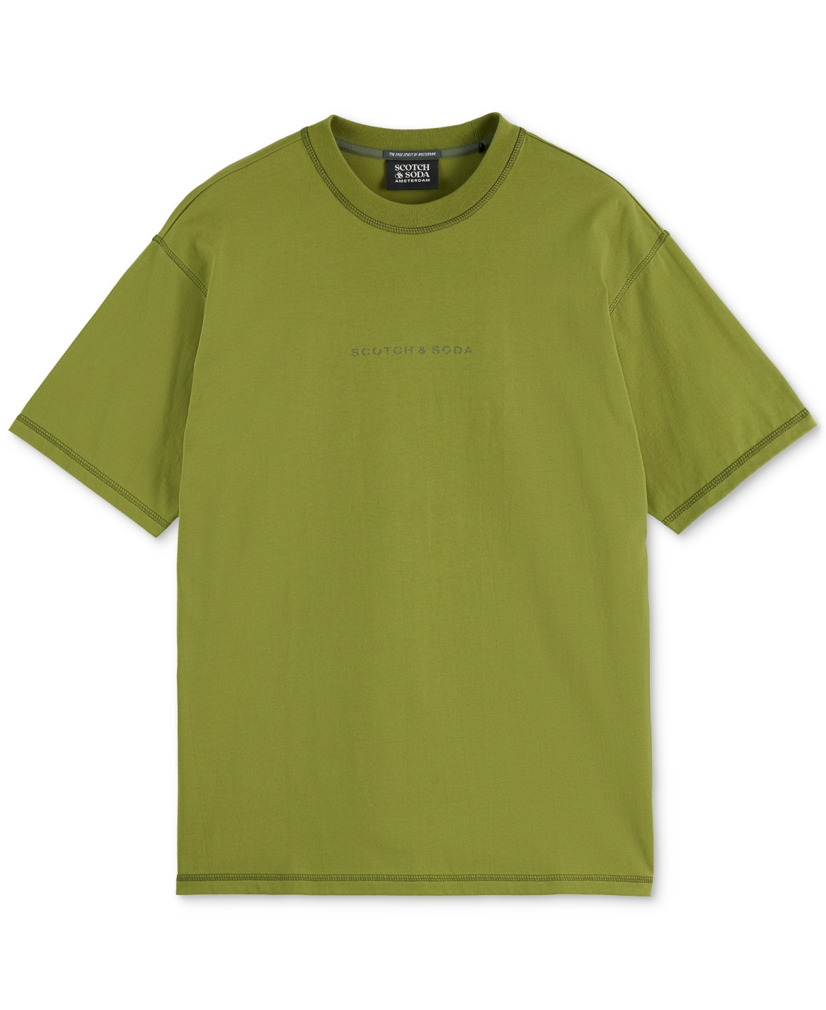Scotch & Soda Relaxed Fit Cotton Logo T-shirt