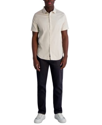 Men's Woven Houndstooth Shirt