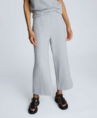 Women's High-Rise Pull-On Wide-Leg Pants