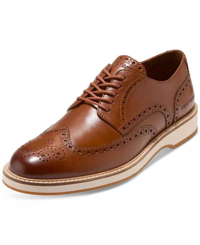 Men's Morse Grand Wingtip Oxford Shoes - thumbnail 7