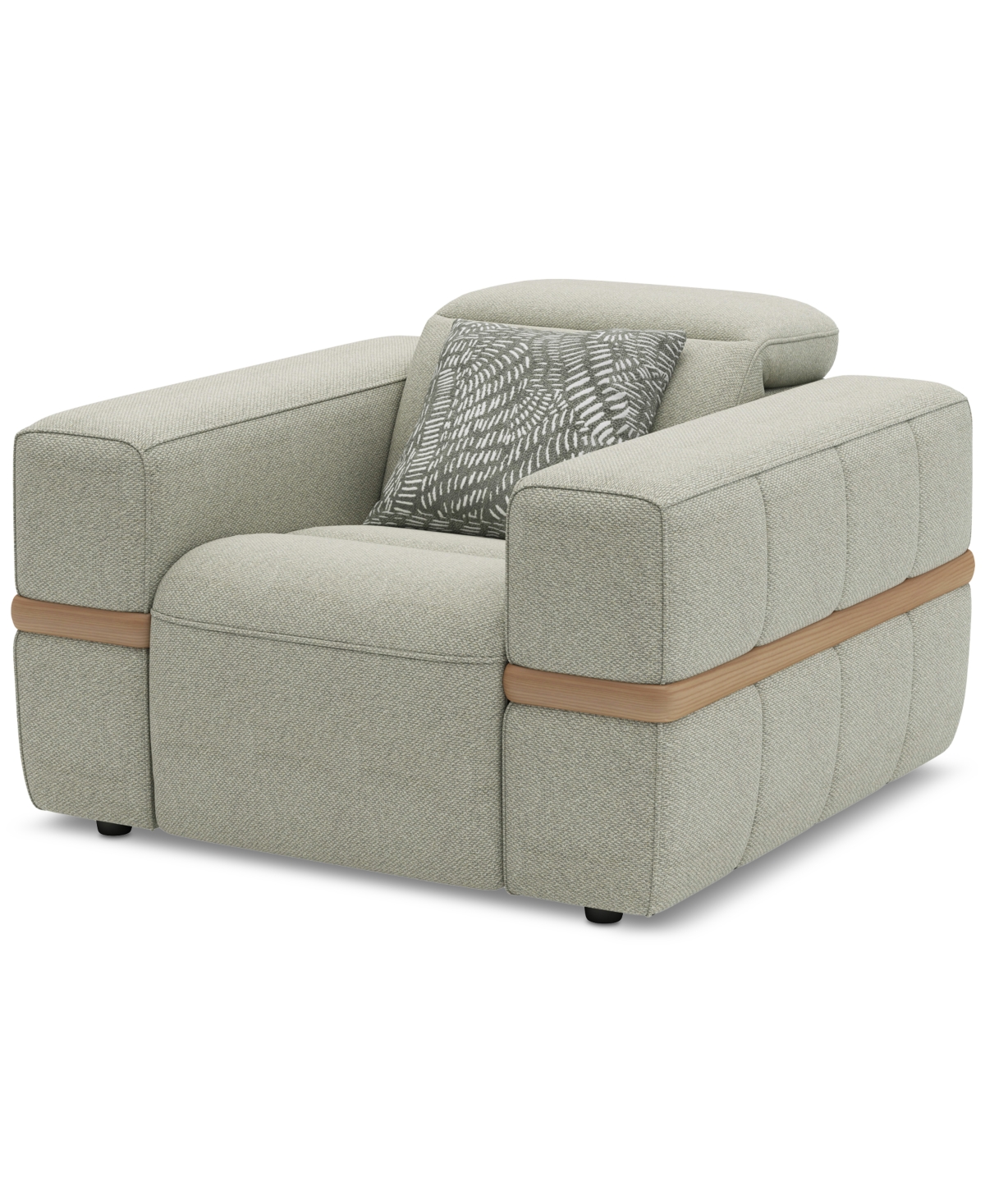 Nierling Fabric Power Motion Recliner with Headrest, Exclusively at Macy's