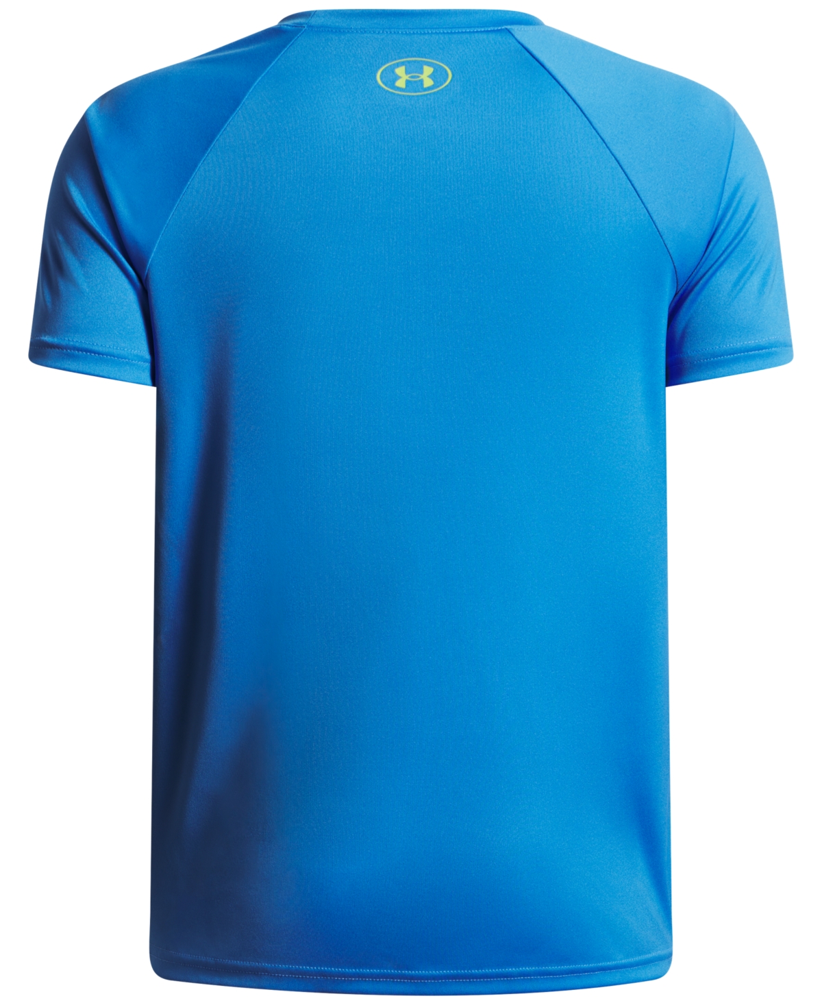 Under Armour Big Boys Tech Split Wordmark Graphic Short-sleeve T-shirt In Blue