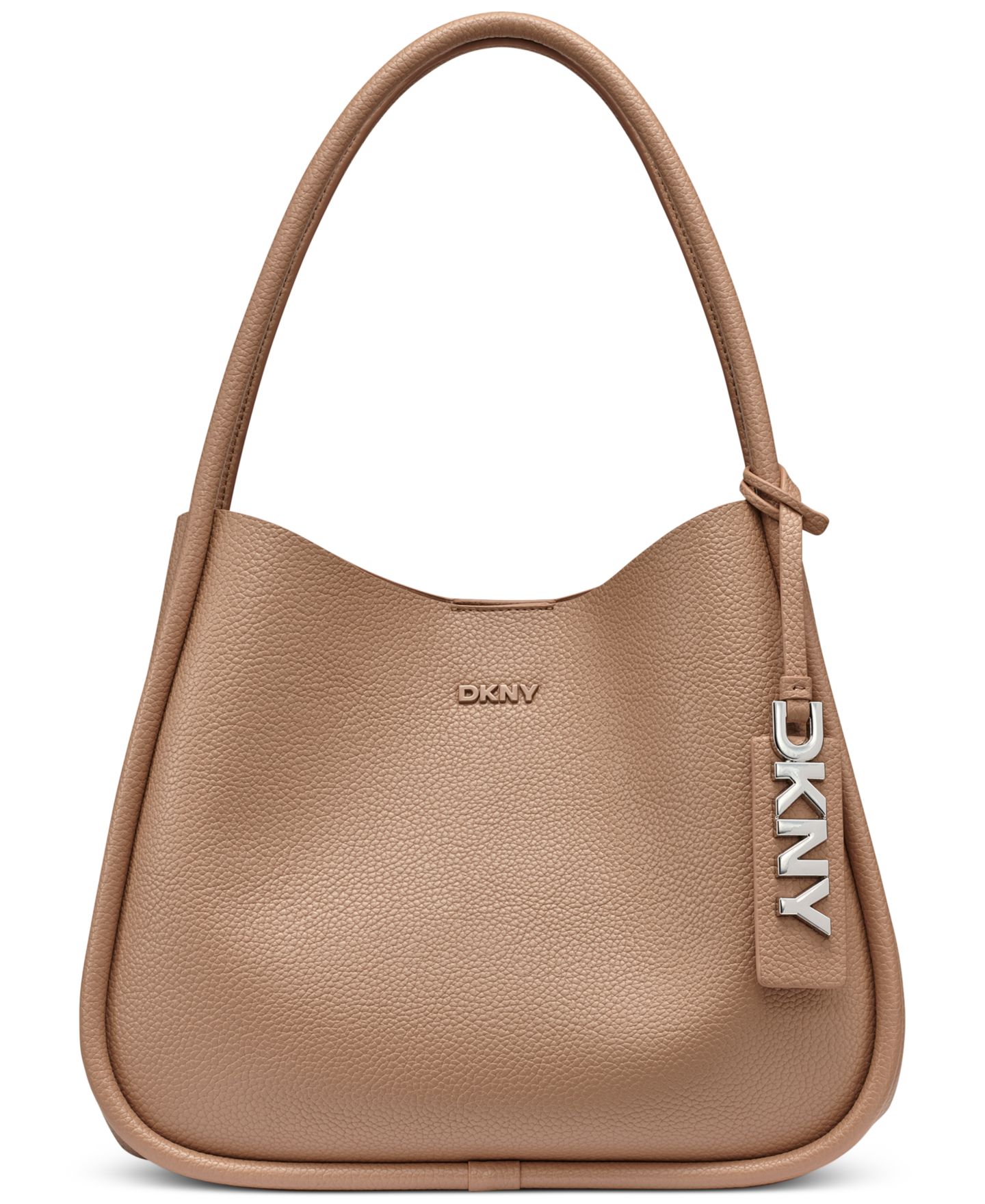 Женская сумка DKNY Capri Large Hobo, цвет: Капучино — фото 1