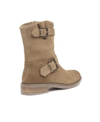 Slouch Biker Ankle Boot