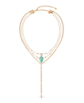 Turquoise Solstice Layered Necklace