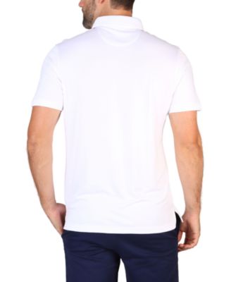 Men's Solid Modal Polo w/Contrast Trim