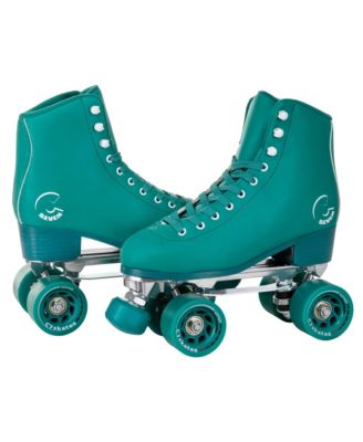 Dark Magic Quad Roller Skates (Enchanted Forest, Women's 6 / Youth 5 / Men's 5)