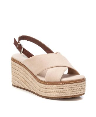 Women's Crossed Espadrille Sandals Refresh By Xti