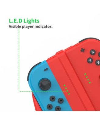 Red Detachable Controller Holder Grip For JOY CON Gamepad Nintend Switch Oled