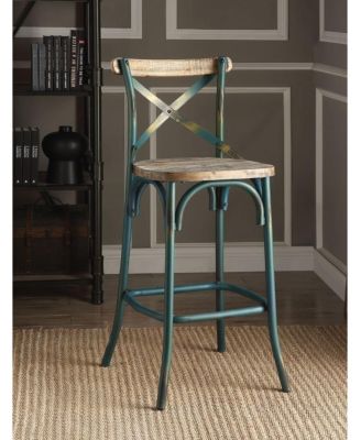 Modern Iron Bar Chair – Sleek Black Finish for Urban Loft Style