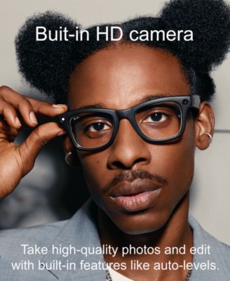 Unisex AI Meta Gen1 Wayfarer Glasses Collection