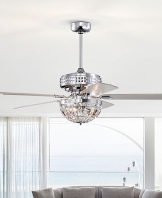 52" Alora 3-Light Indoor Ceiling Fan Chandelier