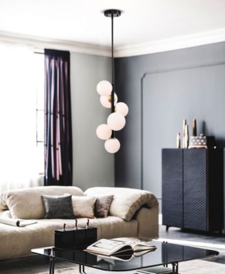 11" Tsukiko 6-Light Indoor Chandelier