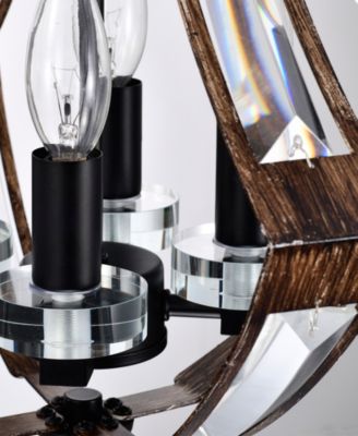 15" Fabiola 4-Light Indoor Chandelier