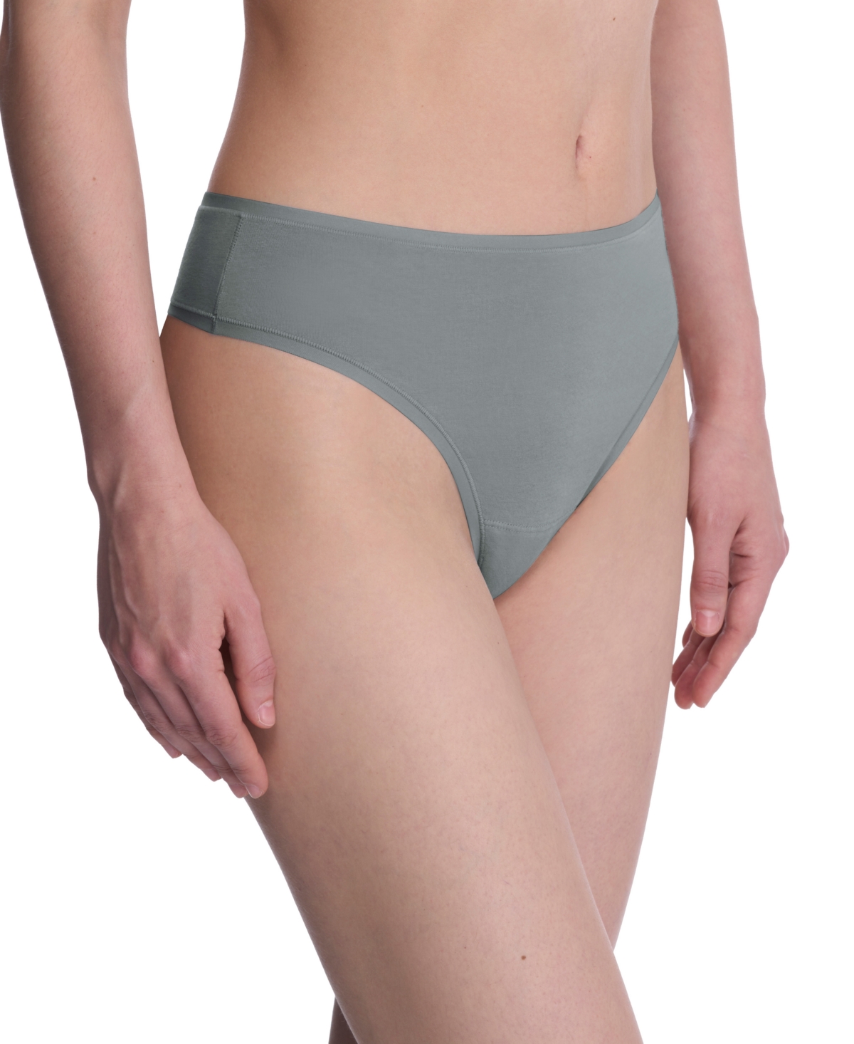 Natori Women's Bliss Bare Cotton Thong Underwear 771346