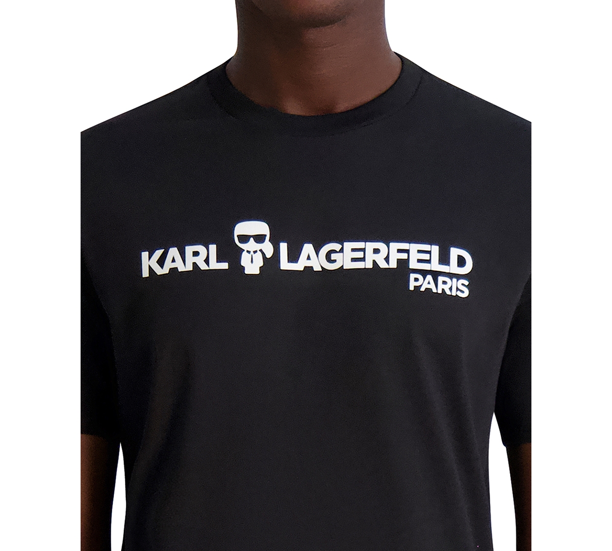 Karl Lagerfeld Men's Core Graphic Logo T-shirt