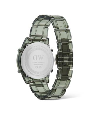 Women's Chronograph Green Plastic Watch, 36mm