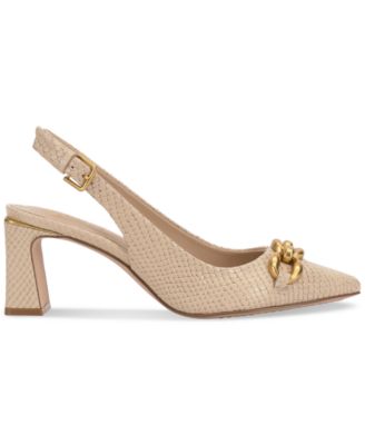 Women's Hamden-O Chain Slingback Pumps